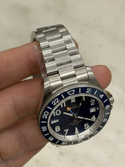 NEW 2026 Shinola Monster GMT Automatic 40mm Blue Dial Steel Watch S0120247286