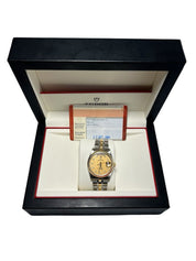 Tudor Prince Date Day Steel & Gold Automatic Men’s Watch 76213 - Box and Papers