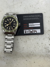 2024 Tudor Heritage Black Bay Harrods Automatic 41mm Steel Watch 79230G - B/P