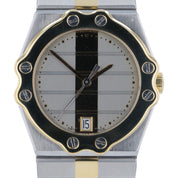 Chopard St. Moritz Stainless Steel & Gold Grey Dial 32mm Quartz Movement 8023