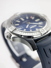 Breitling Avenger Stainless Steel Blue Dial 43mm Automatic Men’s Watch A17318