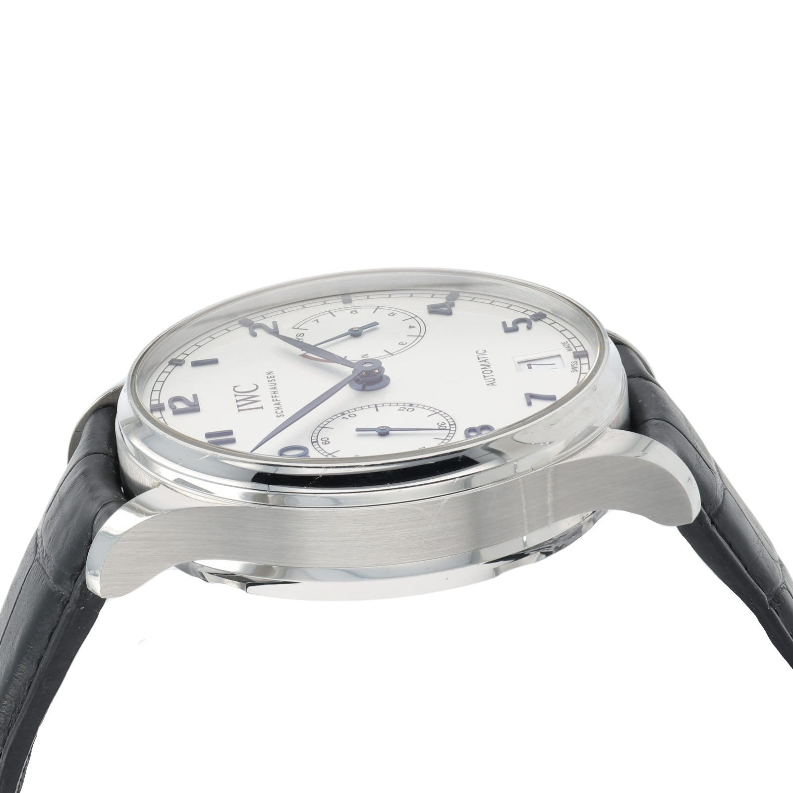 IWC Portuguese Silver Dial Steel 42.3mm Automatic Men's Watch - IW500705