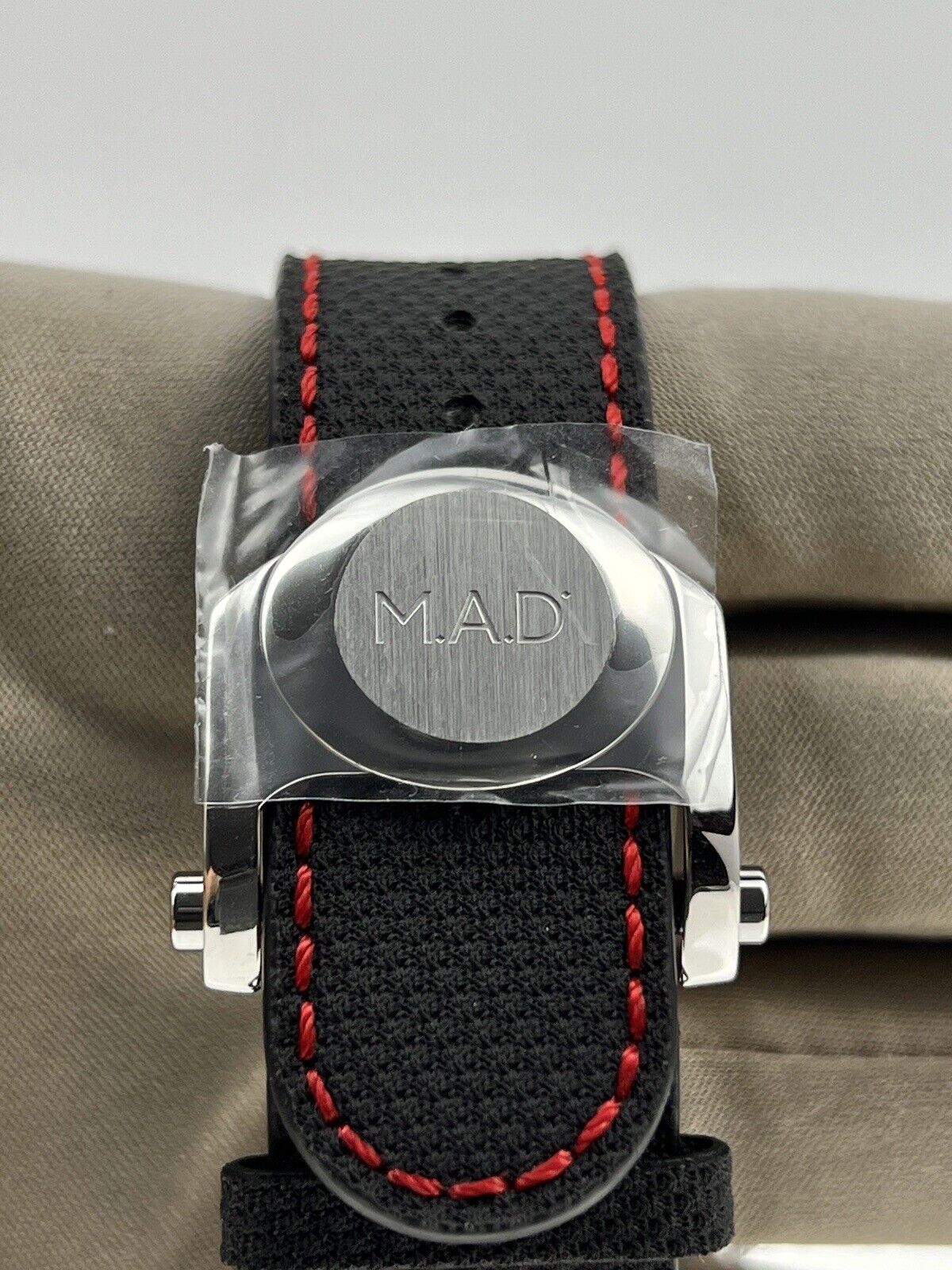 M.A.D. Editions MAD 1 Red by M B & F Limited Ed. Watch 42mm w/ Box & Papers