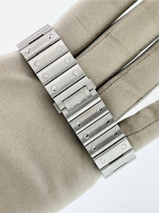 Cartier Santos Stainless Steel Grey Dial 39.8mm Automatic Movement Mens Watch