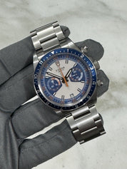 2014 Tudor Heritage Chronograph Blue Steel 42mm Automatic Men’s Watch 70330B
