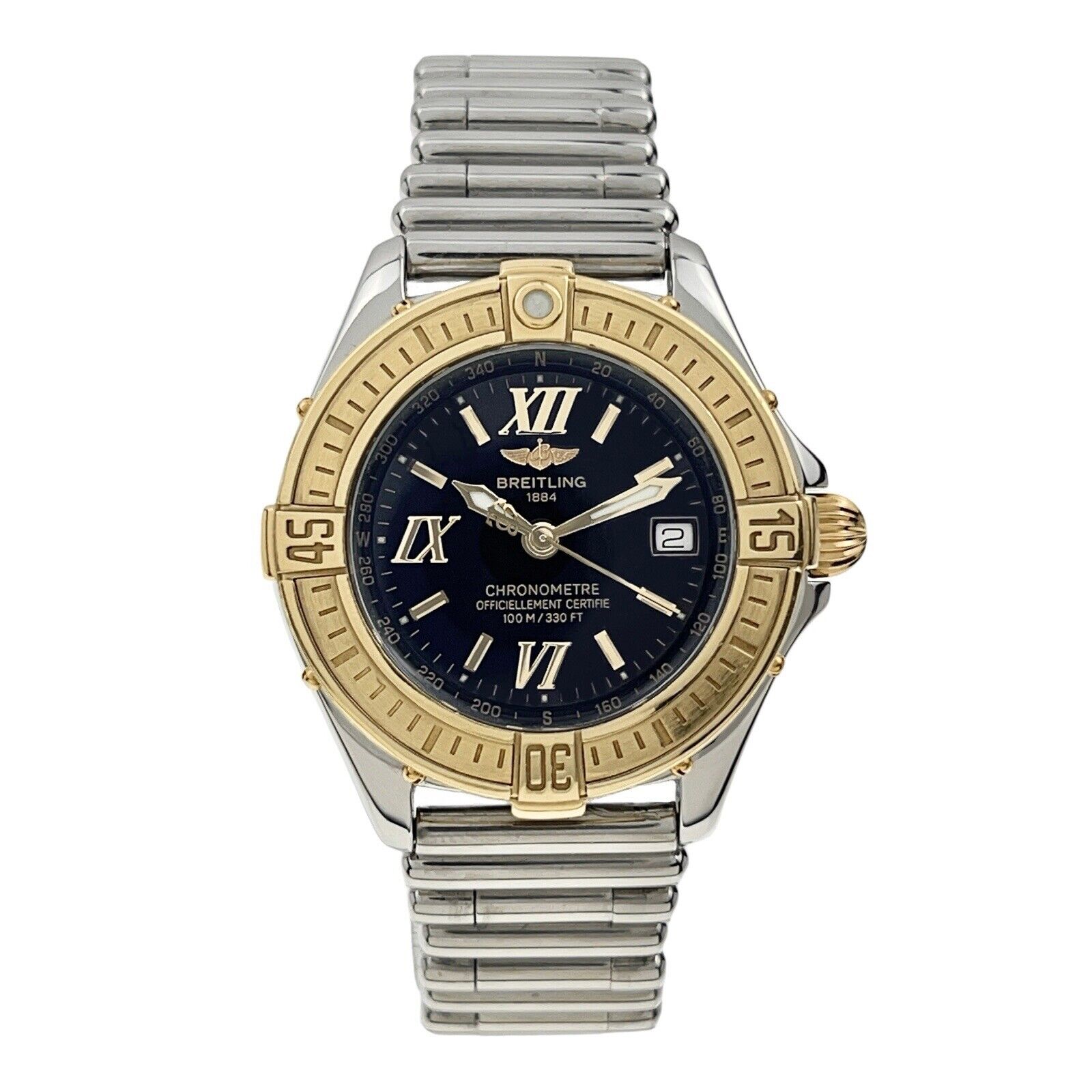 Breitling Cockpit Lady Stainless Steel & Gold 31mm Quartz Women’s Watch D67365