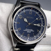 Seiko 39mm Steel Limited Edition Blue Alpinist SPB089 Automatic Date Watch B & P