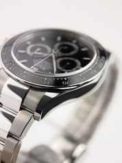 Rolex Daytona Stainless Steel Black Dial 40mm Automatic Mens Watch 126500LN