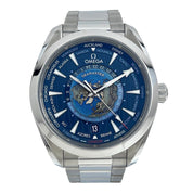 NEW Omega Seamaster Aqua Terra Worldtimer Co-Axial Men's Watch  - Box/Papers