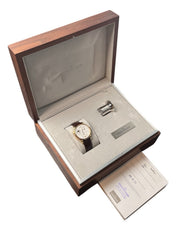 LeCoultre Duometre Silver Dial 18k Rose Gold 40.5mm Manual Men’s Watch Q6042521