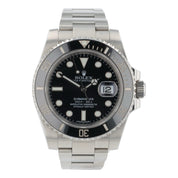 Rolex Submariner Date Stainless Steel Black Dial 40mm Automatic Men's 116610LN