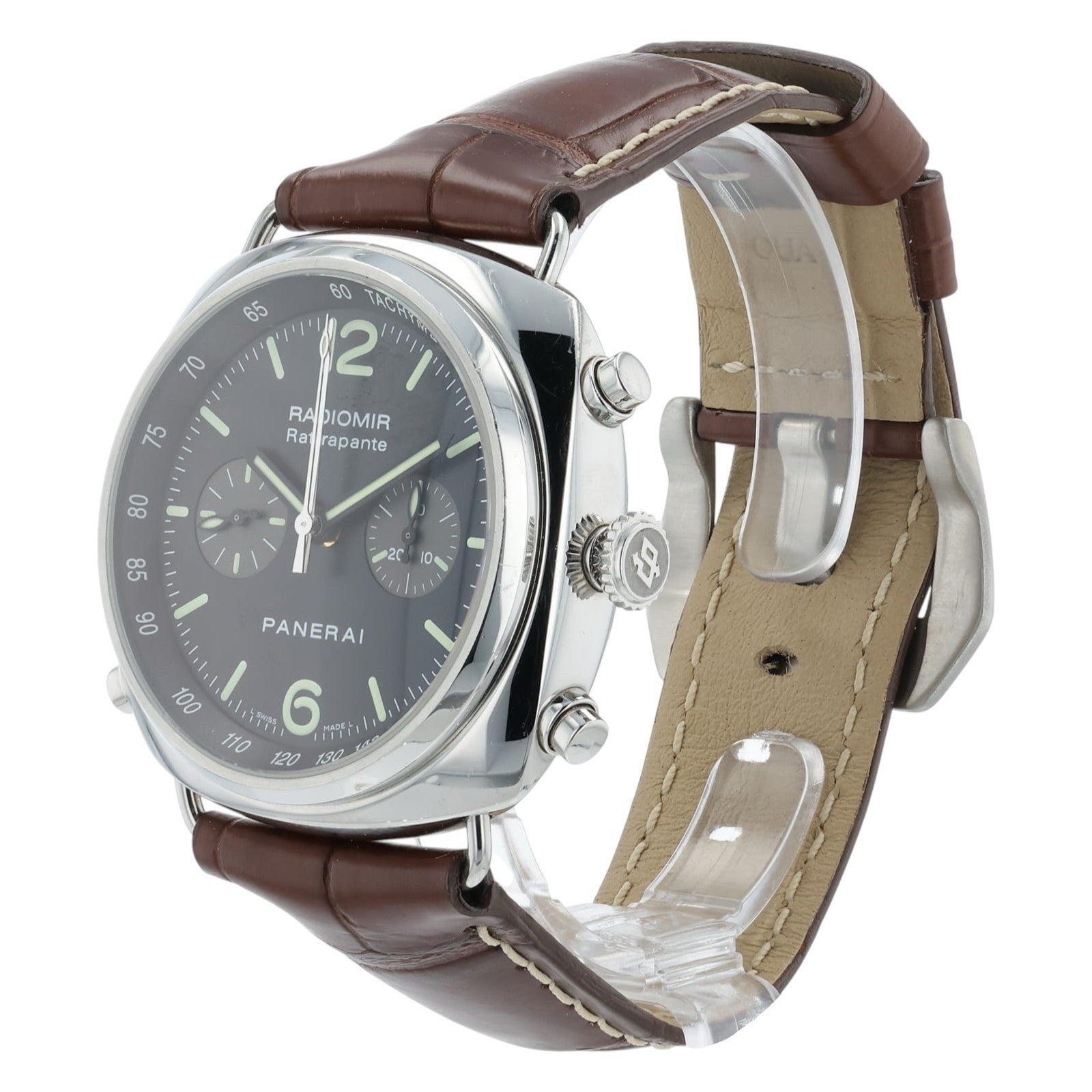 Panerai Radiomir Rattrapante Black Dial Stainless Steel 45mm Automatic PAM00214