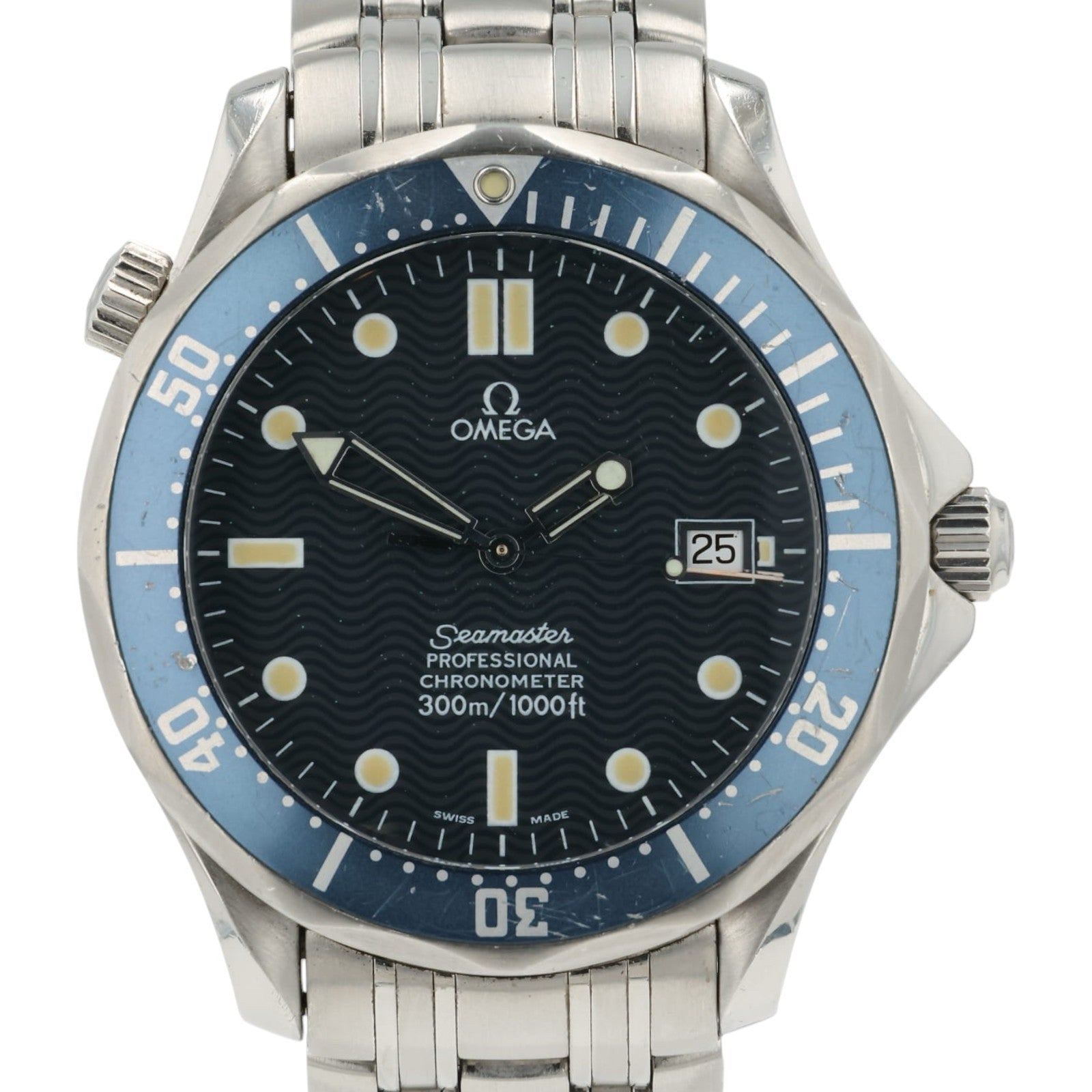 Omega Seamaster Blue Dial Stainless Steel 41mm Automatic Mens Watch 2531.80.00