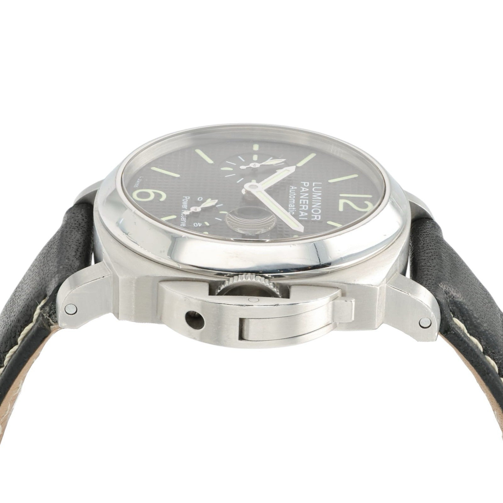 Panerai Luminor Marina Black Waffle Dial Steel 40mm Automatic Men’s PAM00241