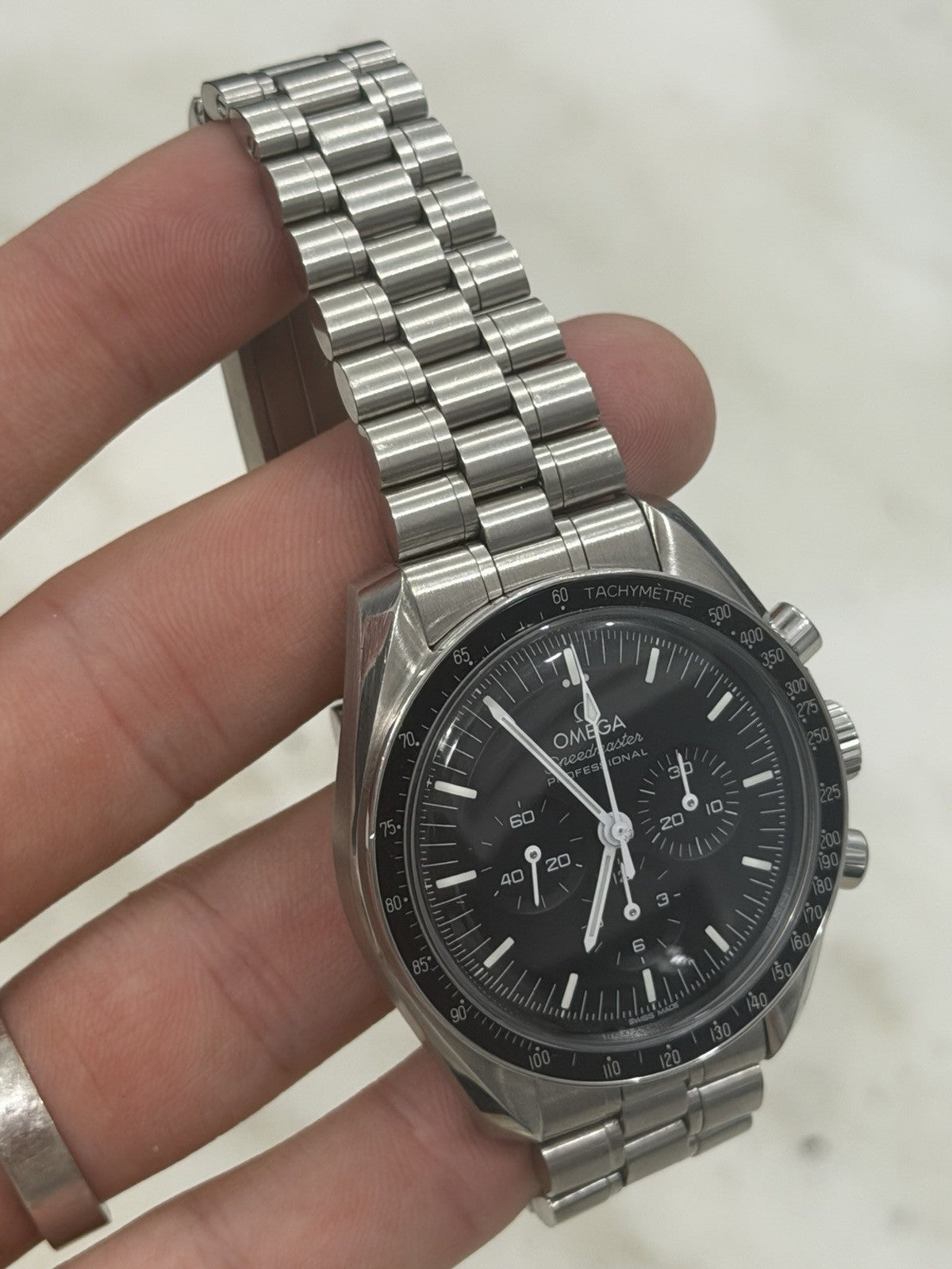 Omega Speedmaster Steel Black Dial 42mm Manual Mens Watch 310.30.42.50.01.001