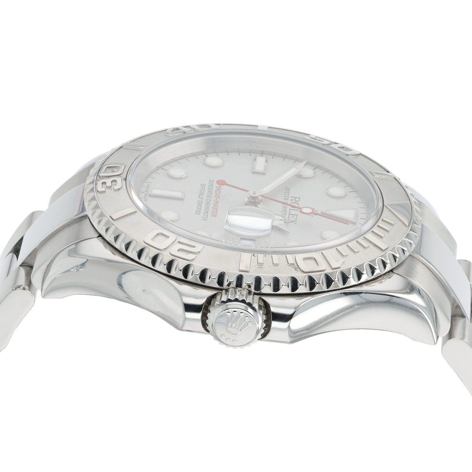 Rolex Yachtmaster Silver Dial Stainless Steel 40mm Automatic Men’s Watch 16622