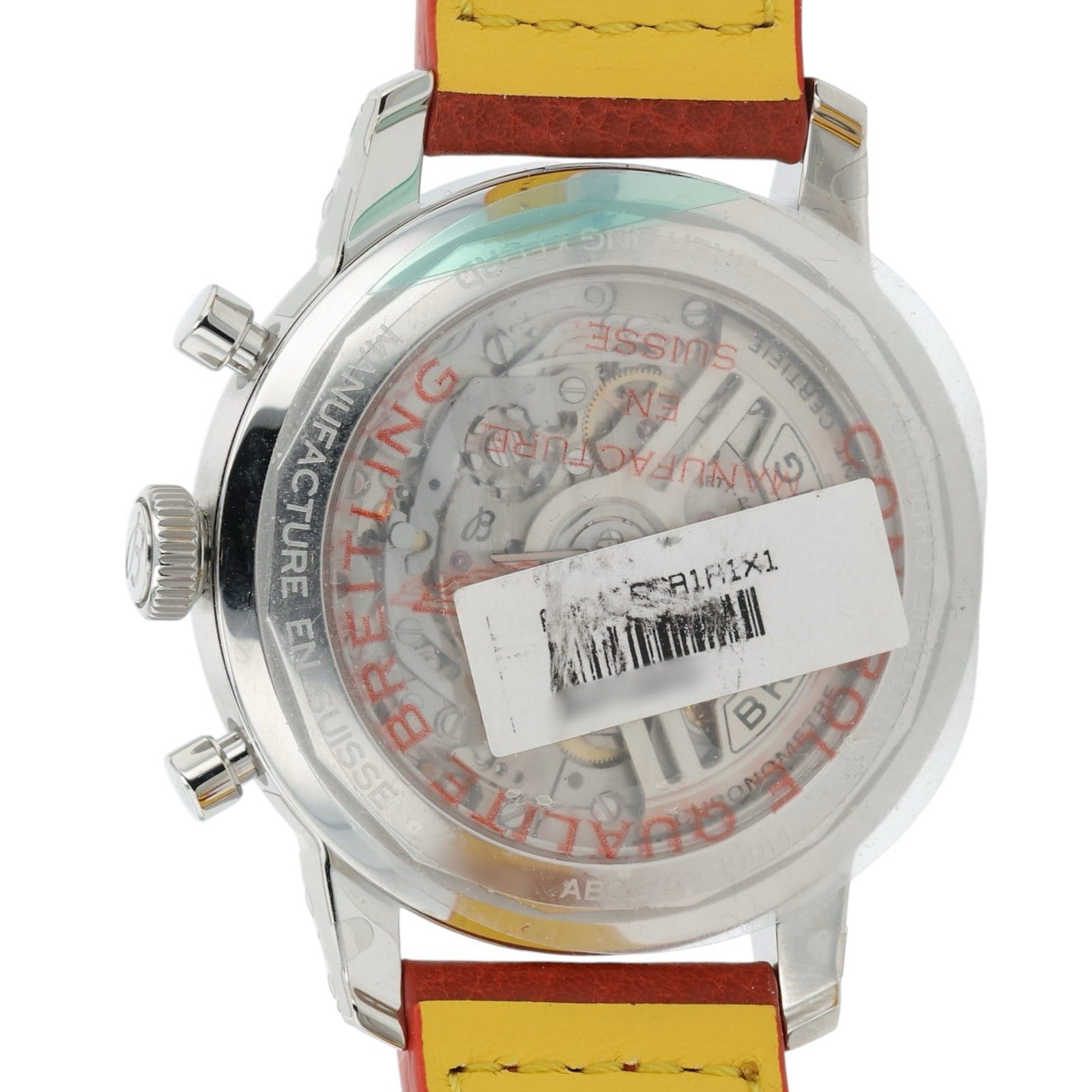 NEW Breitling Top Time White Dial Stainless Steel 41mm Auto Mens Watch AB0176