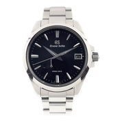 Grand Seiko Heritage Steel Black Dial 39mm Automatic Men's Watch SBGA227