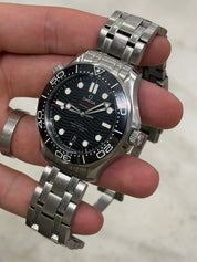 2021 Omega Seamaster 300m Black Ceramic Men's Watch 210.30.42.20.01.001