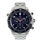 Omega Seamster Steel Black Dial 44mm Automatic Mens Watch 212.30.44.50.01.001