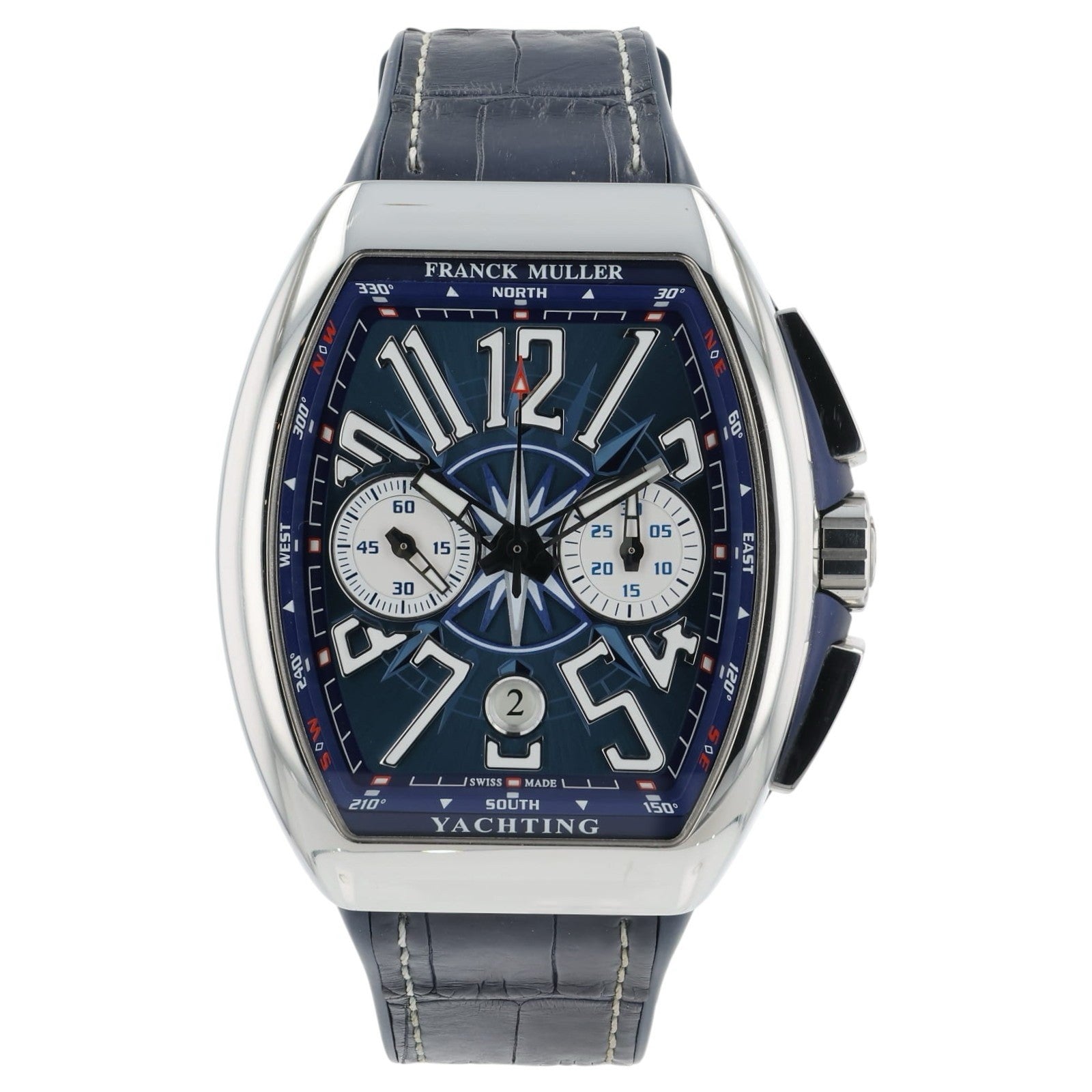 Franck Muller Vanguard Blue Stainless Steel 44mm Automatic Men’s Watch V45CCDT