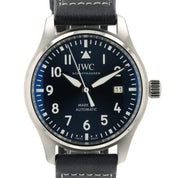 2026 IWC Mark XX Blue Dial Stainless Steel 40mm Automatic Mens Watch IW328203