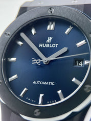 Hublot Classic Fusion Ceramic Blue 45mm Automatic Men’s Watch 511.CM.7170.LR