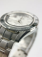 Grand Seiko Stainless Steel White Linen Dial 44mm Automatic Men's Watch SBGE275