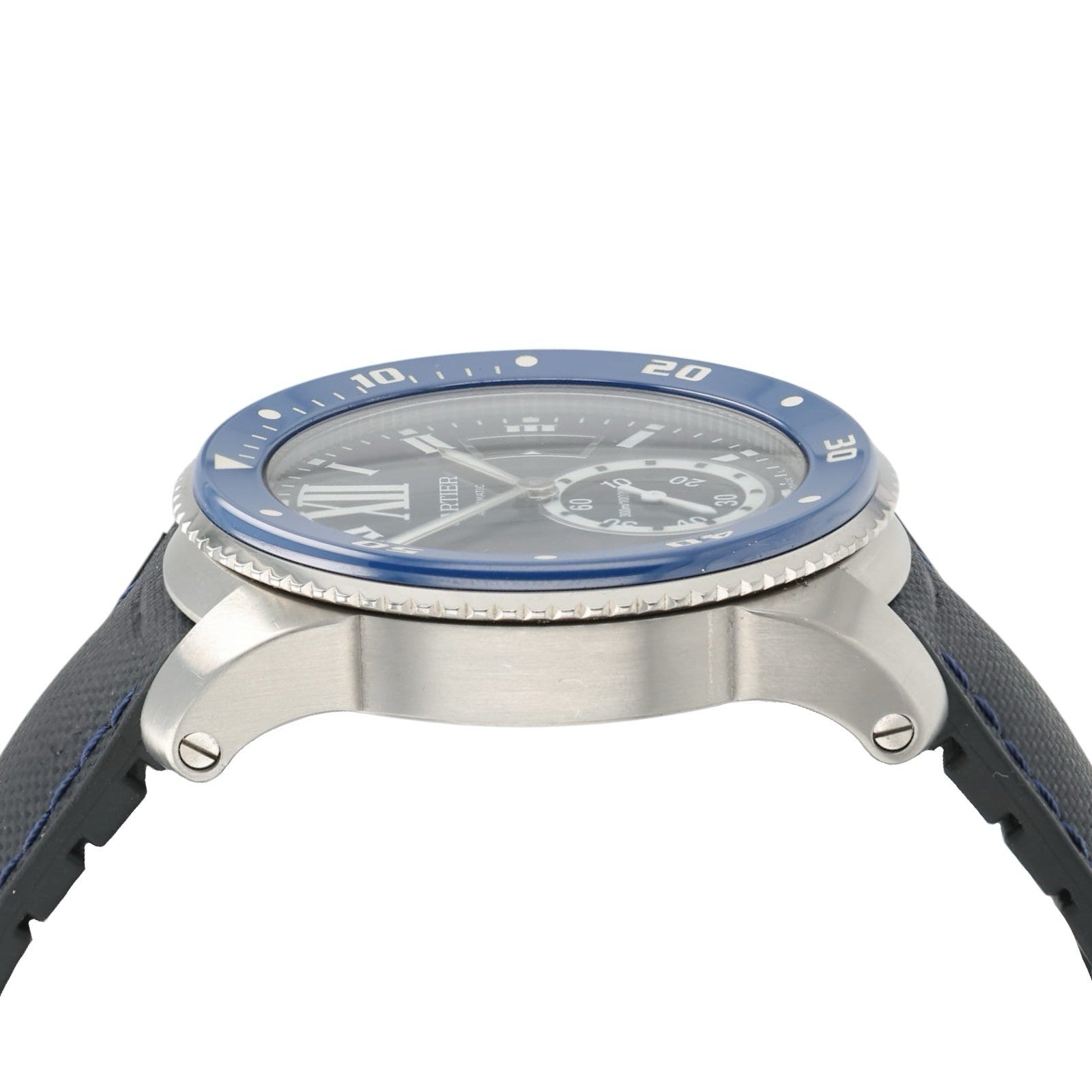 Cartier Calibre Driver Blue Dial Stainless Steel 42mm Automatic Men’s WSCA0010