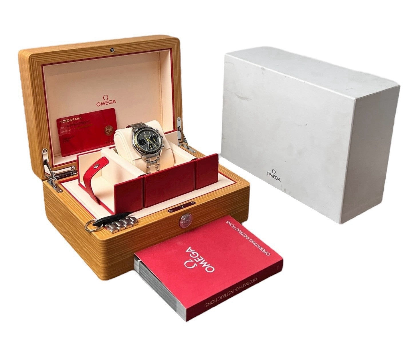 Omega Speedmaster Stainless Steel Grey Dial 40mm Automatic 326.30.40.50.06.001