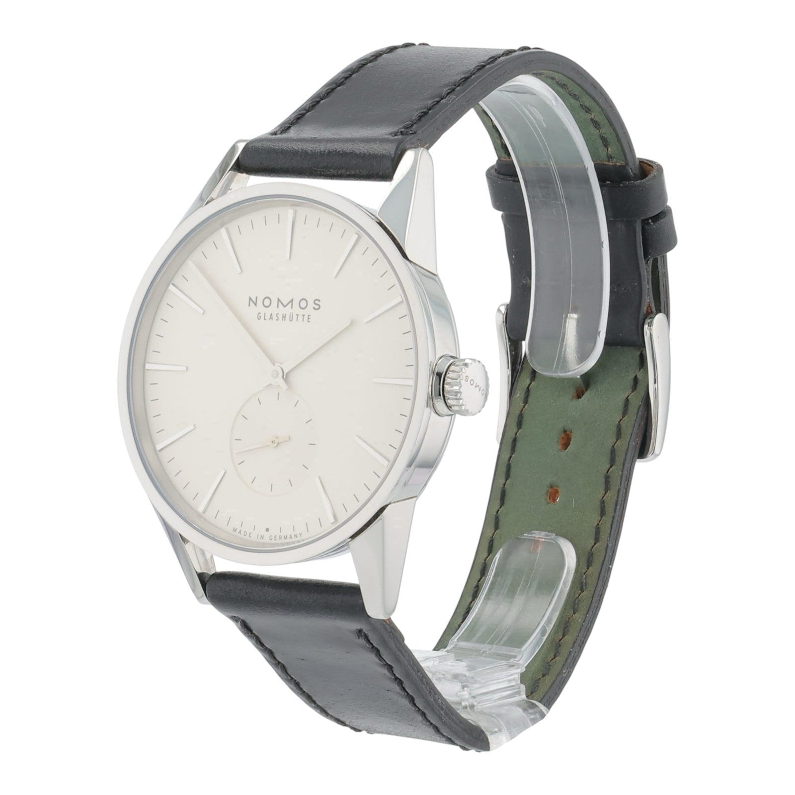 Nomos Zurich Stainless Steel White Dial 39.8mm Automatic Mens Watch Zurich 801