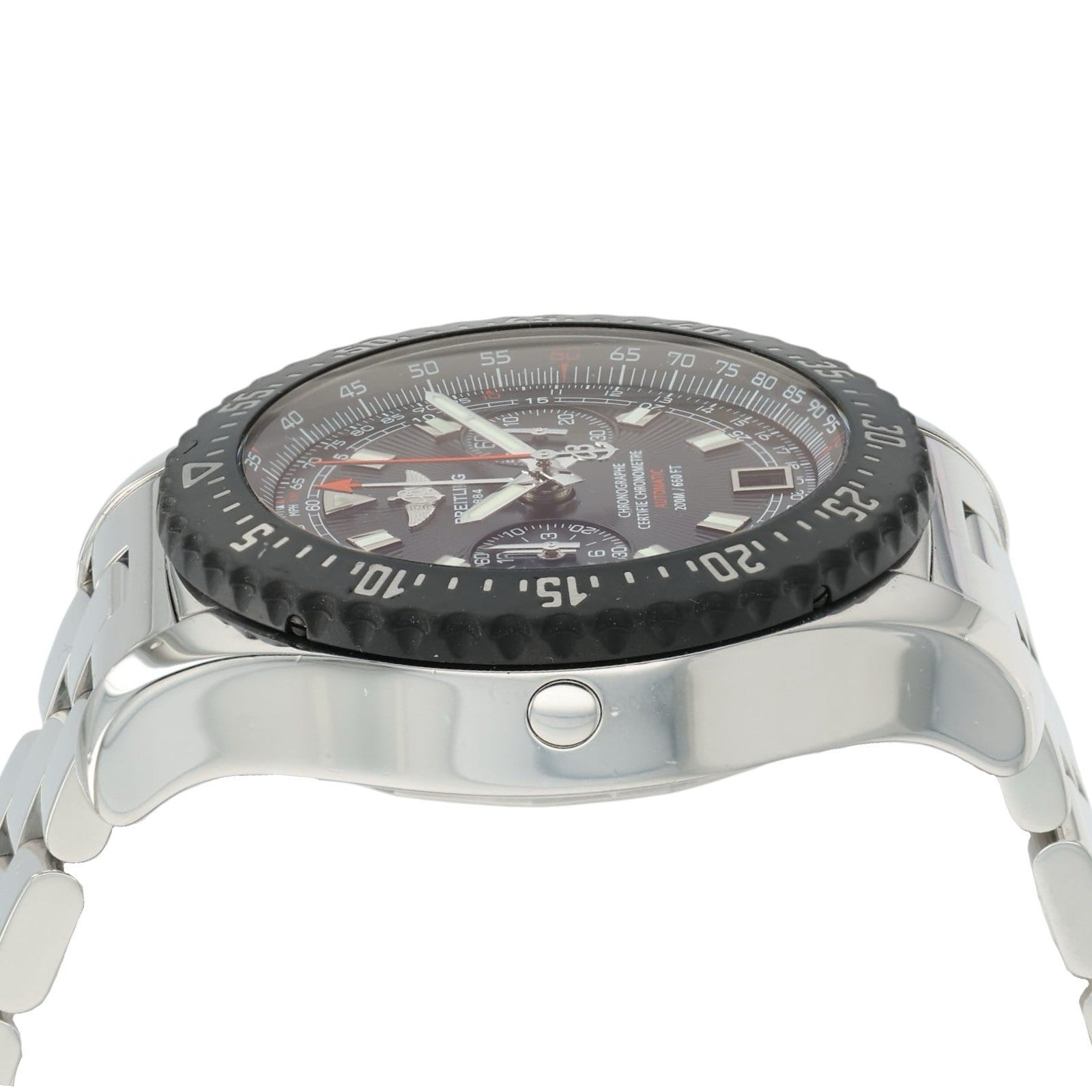 Breitling Skyracer Raven Black Dial Stainless Steel 44mm Automatic Men’s A27364
