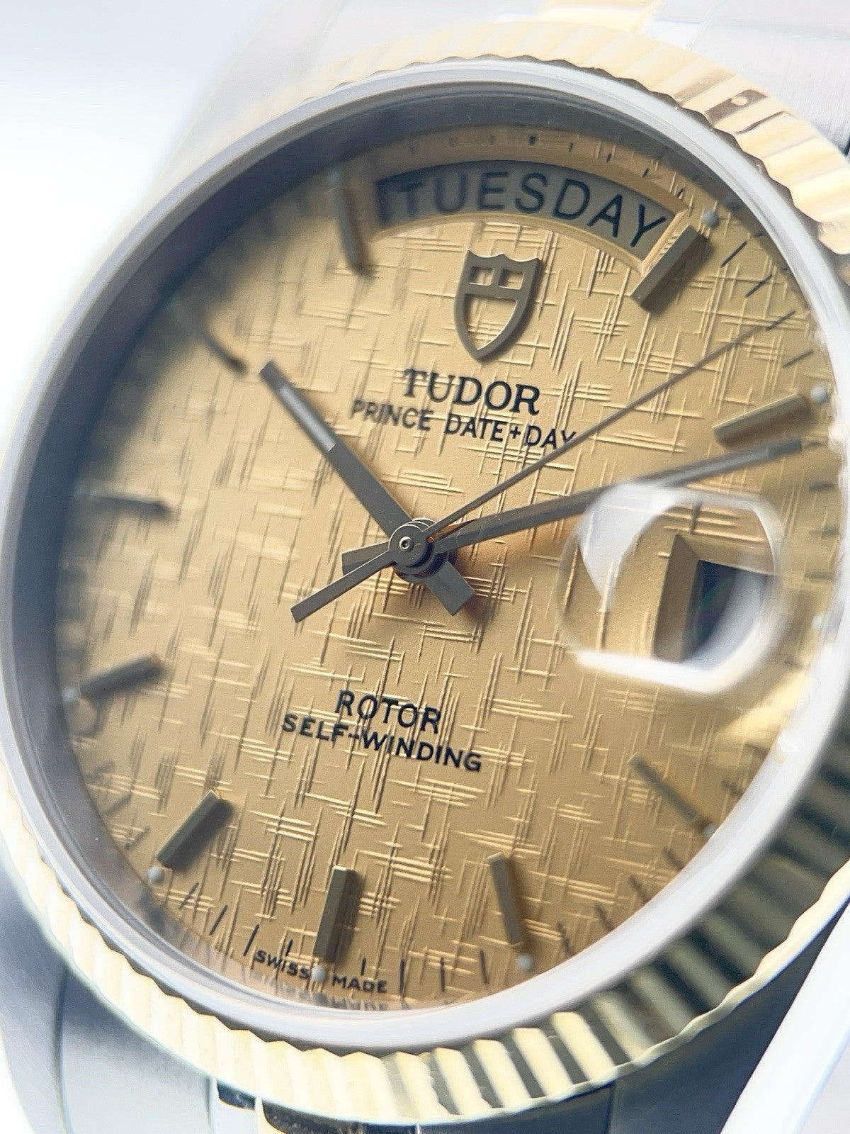 Tudor Prince Date-Day Gold & Steel 76213