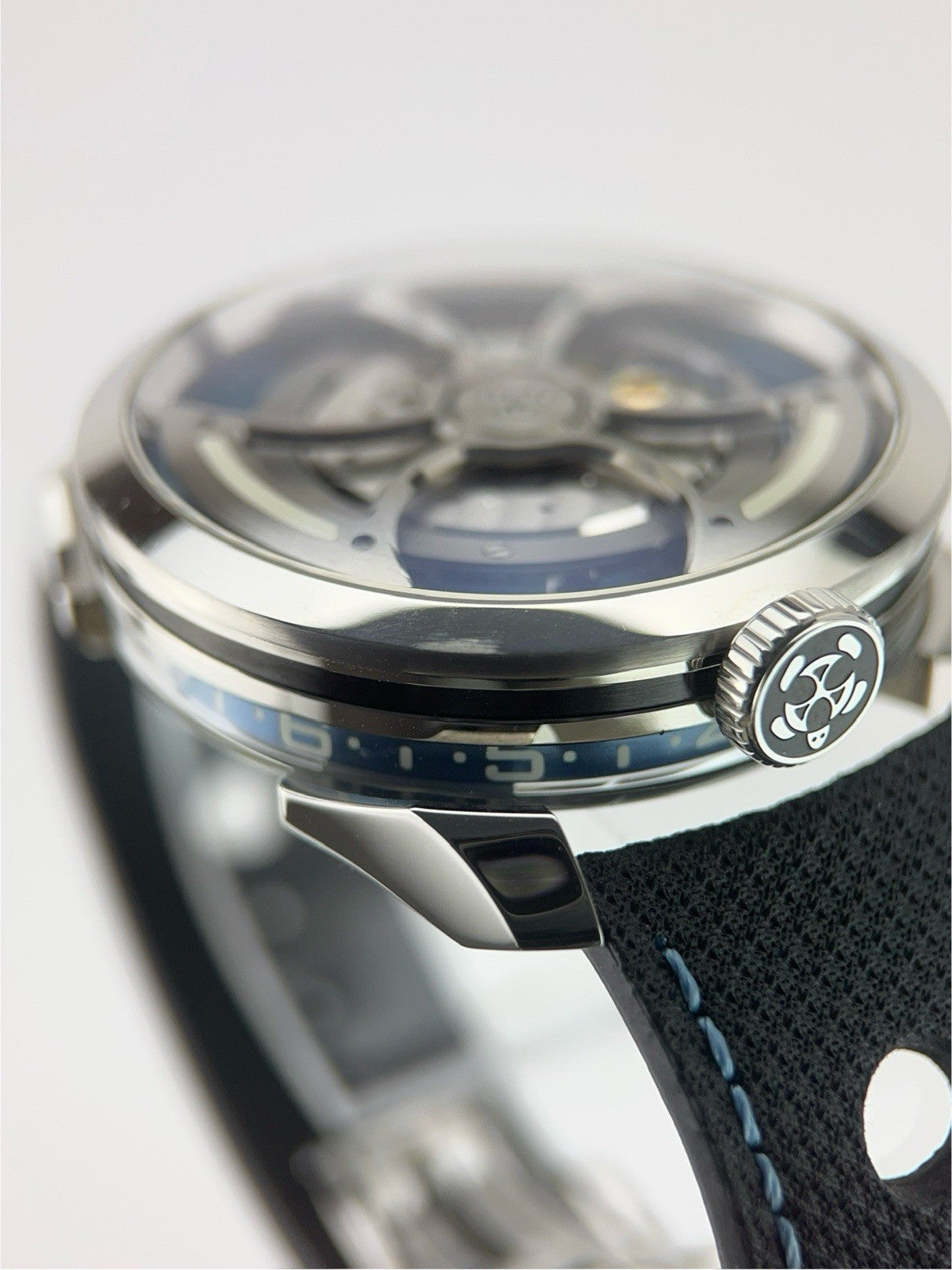 Mb&F M.A.D.1 Stainless Steel Blue Dial 42mm Automatic Men's Watch Edition Blue