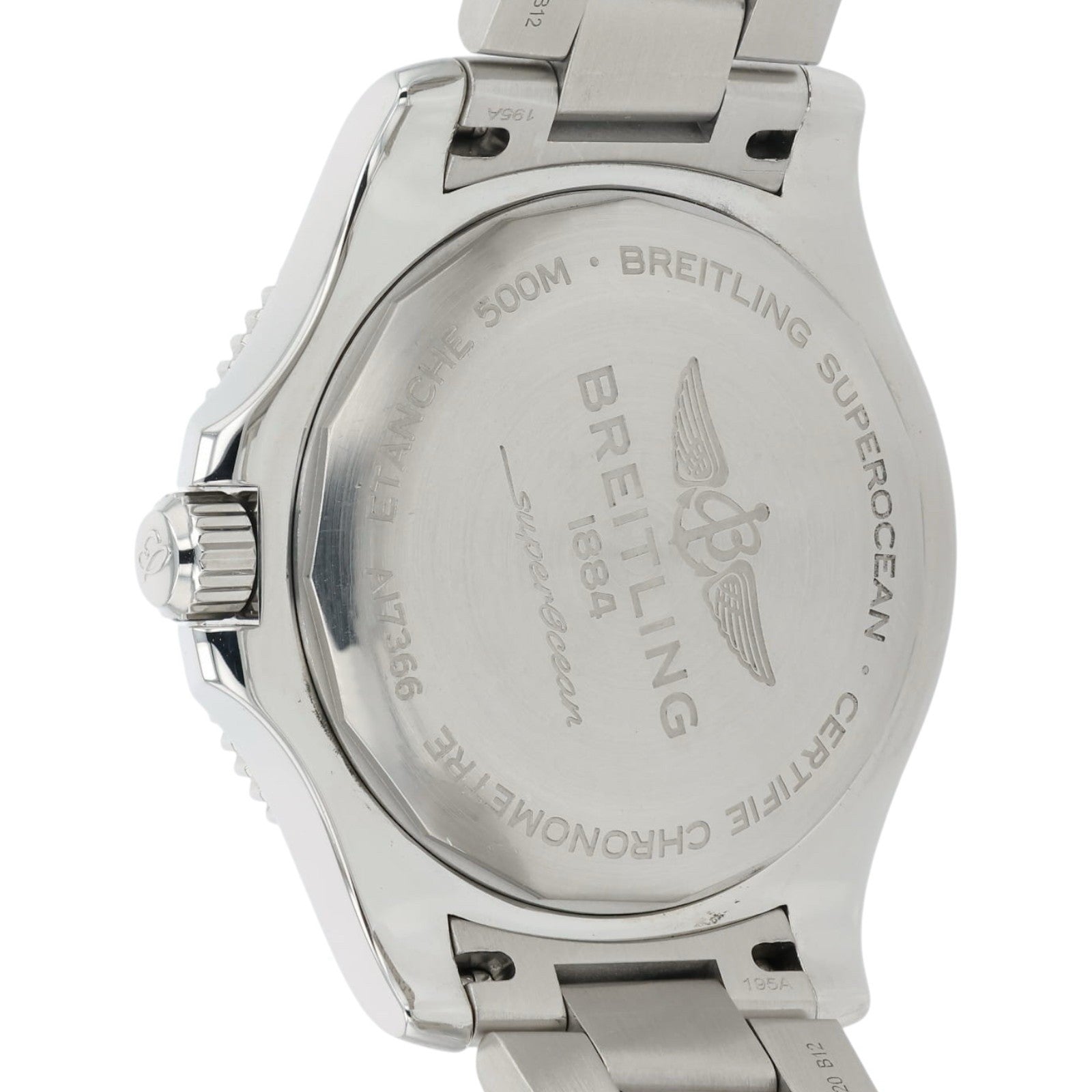 Breitling Superocean Blue Dial Stainless Steel 42mm Automatic Men’s Watch A17366