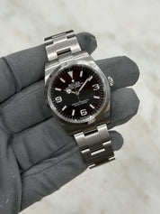 Rolex Explorer Stainless Steel Black 36mm Automatic Men’s Watch 124270