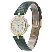 Cartier Panthere Vendome Silver Dial Gold & Steel 29mm Quartz Ladies Watch 1284