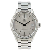 Tag Heuer Carrera Lady MOP Dial Stainless Steel 32mm Quartz Men’s Watch WAR1315