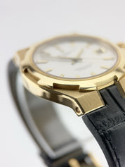 Vacheron Constantin Overseas 18k Yellow Gold White Dial 37mm Auto Watch 42042