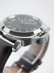 Panerai Luminor Base 8 Days Steel Black Dial 44mm Manual Wind Men’s PAM00560