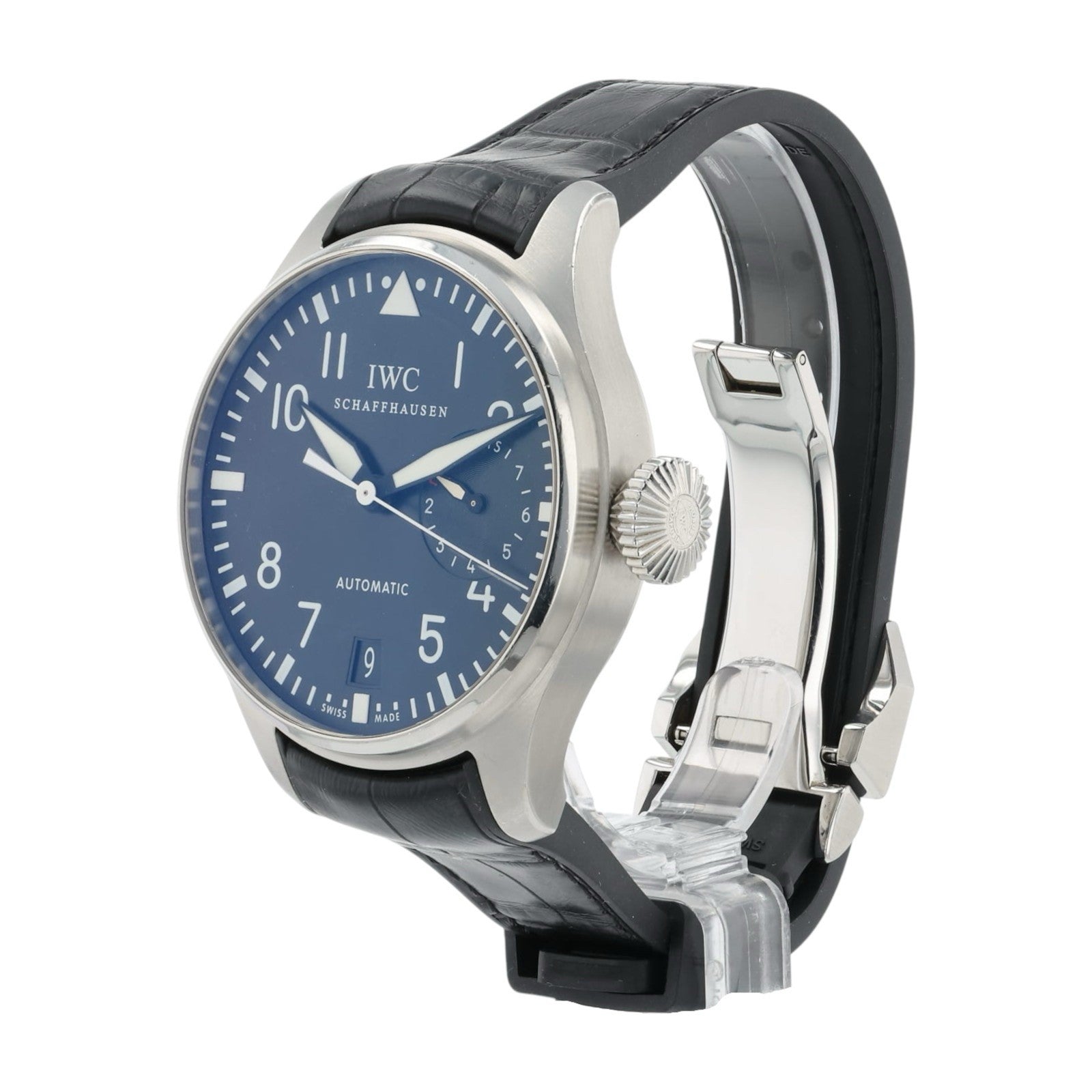 IWC Big Pilot Black Dial Stainless Steel 46mm Automatic Men’s Watch IW500401