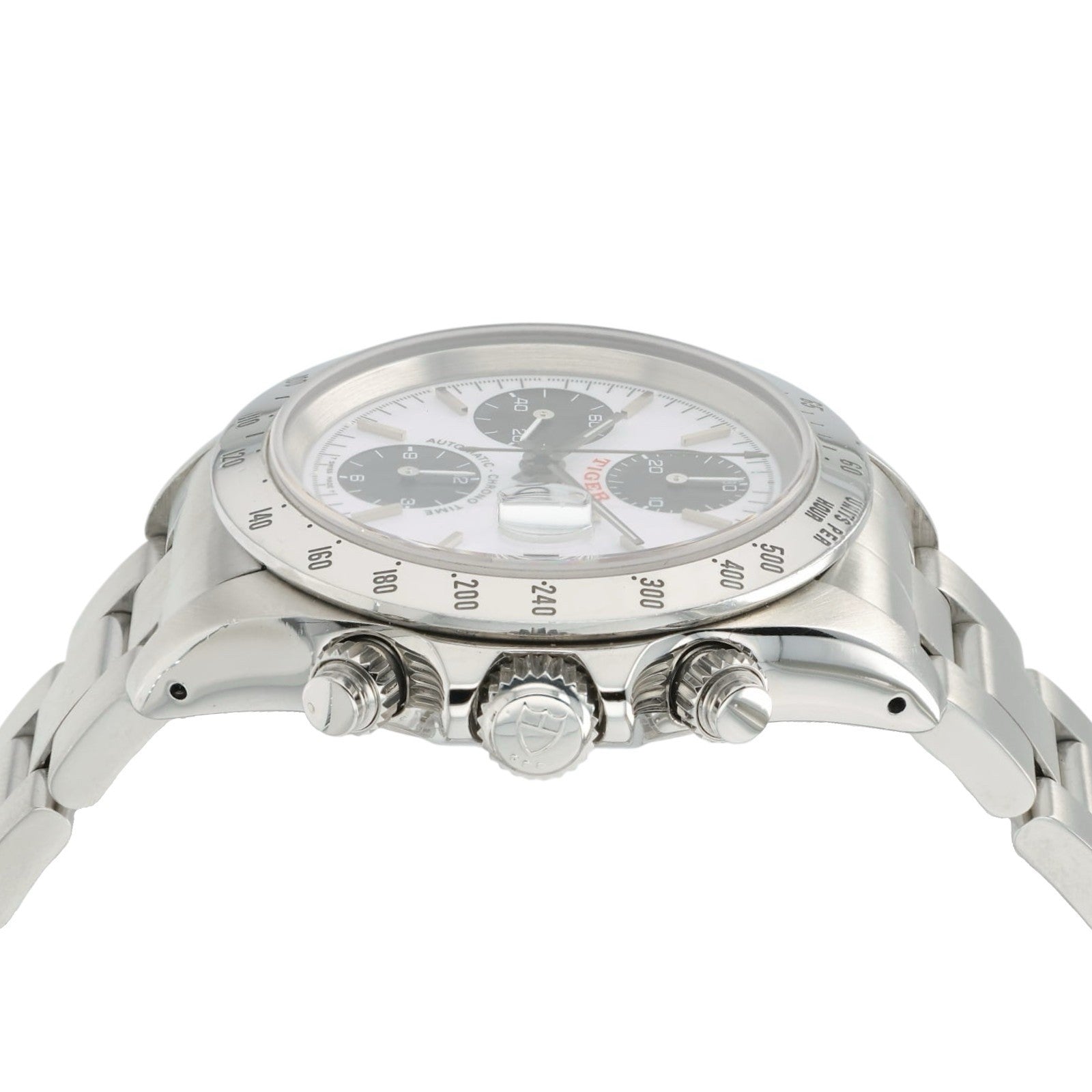 Tudor Tiger Prince Date Silver Dial Stainless Steel 40mm Automatic Men’s 79280