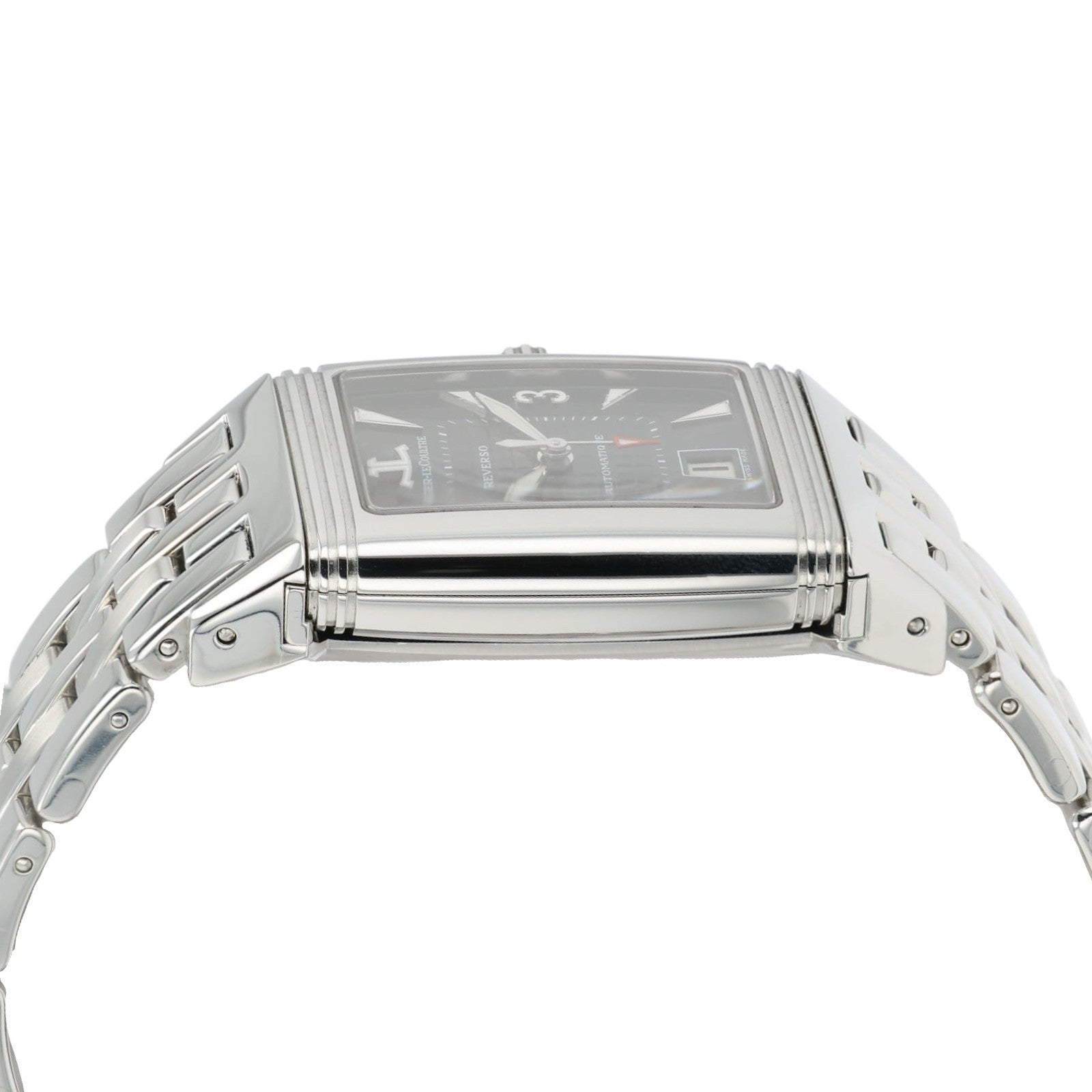 LeCoultre Reverso Gray Dial Stainless Steel 27mm Automatic Men’s Watch 290.8.60
