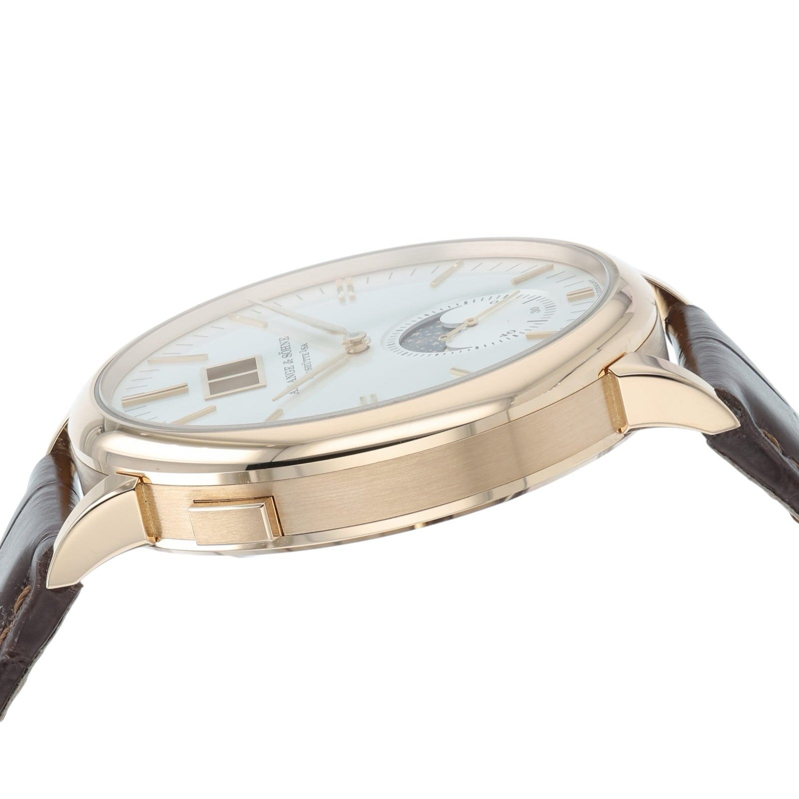 2025 A. Lange & Sohne Saxonia Silver Dial 18k Rose Gold 40mm Auto Watch 384.032