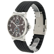 Ulysse Nardin Maxi Mairine Burgundy Dial Steel 41mm Automatic Mens Watch 263-66
