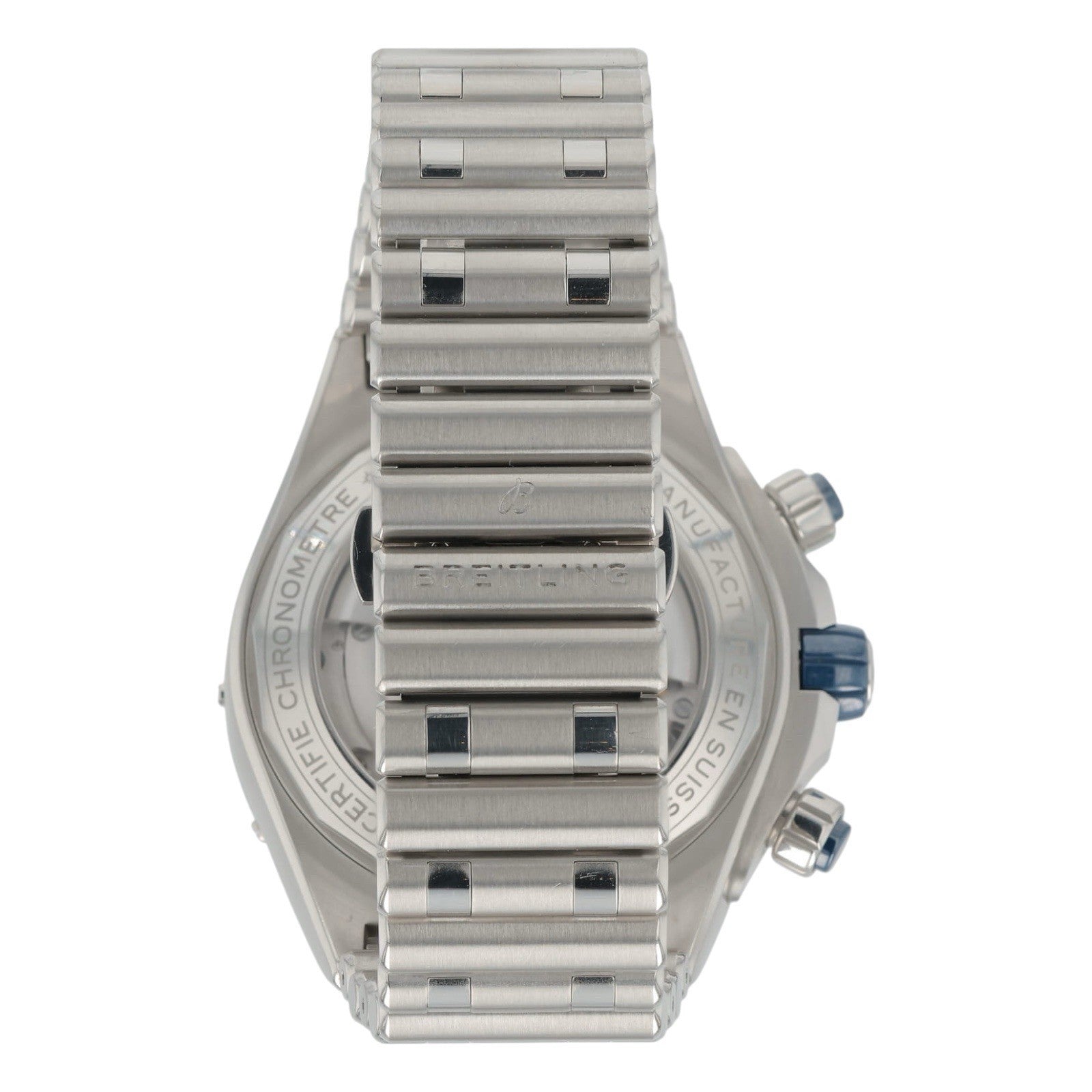 Breitling Super Chronomat B01 Steel Blue Dial 44mm Automatic Men’s Watch AB0136