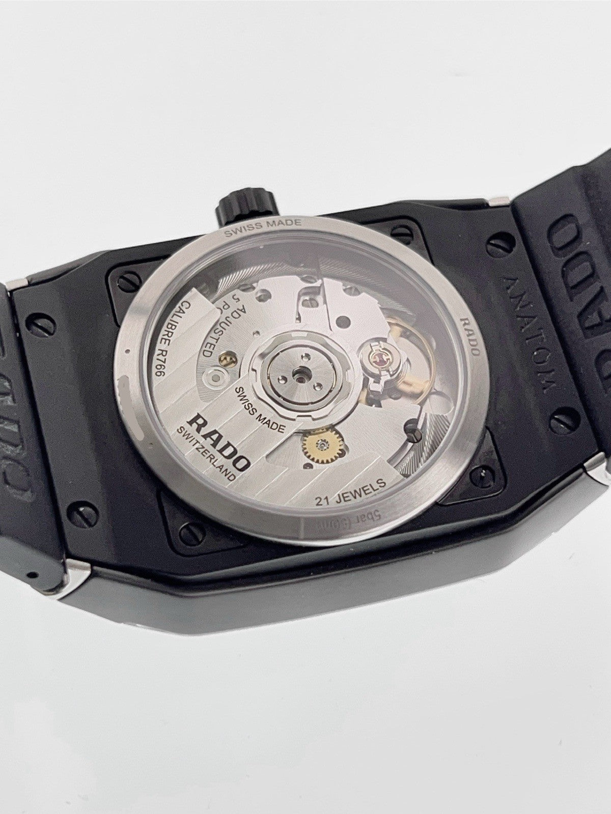Rado Anatom Ceramic Brown Dial 32.5mm Automatic Movement Mens Watch R10202309