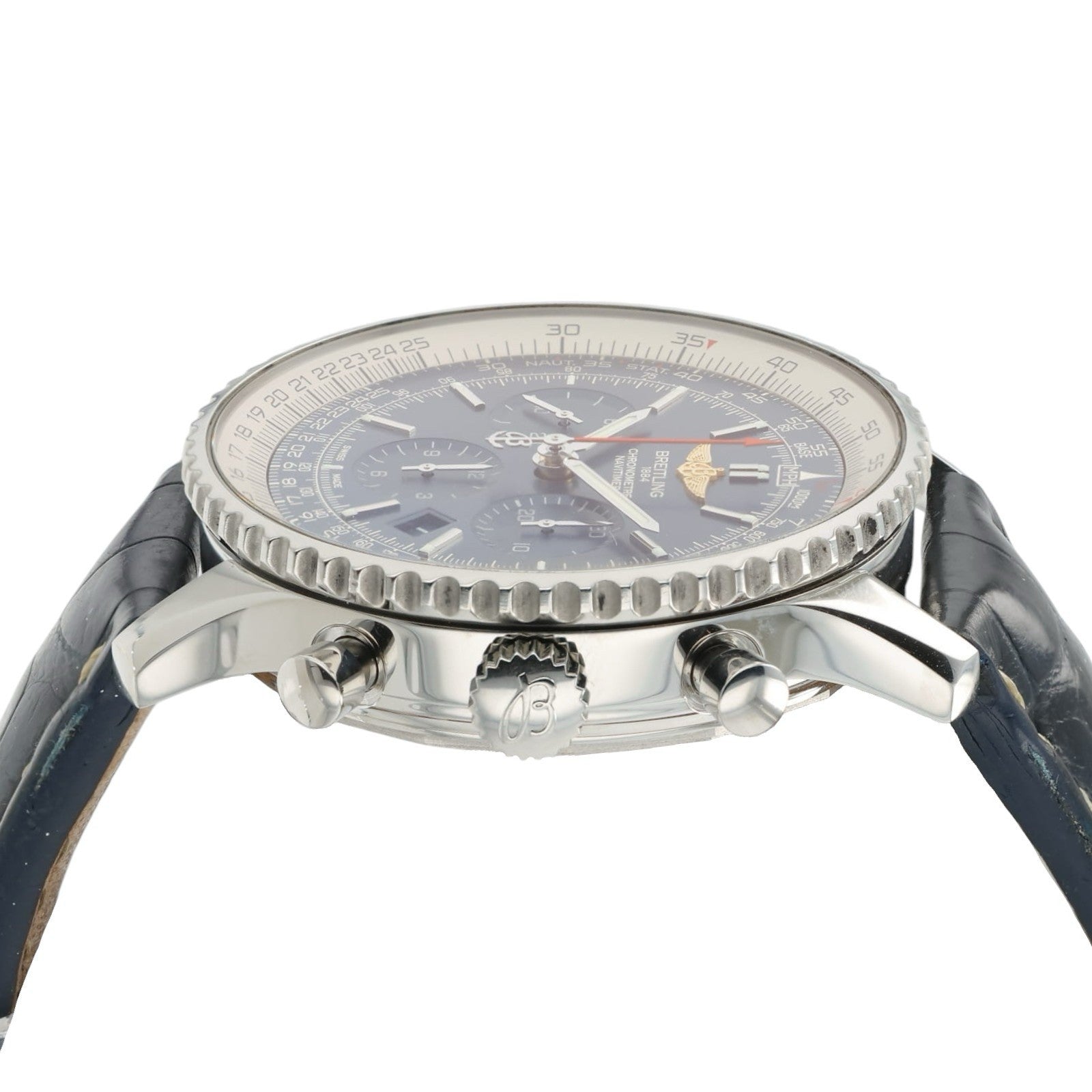 Breitling Navitimer Blue Dial Stainless Steel 46mm Automatic Men’s Watch AB0127