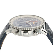 Breitling Navitimer Blue Dial Stainless Steel 46mm Automatic Men’s Watch AB0127