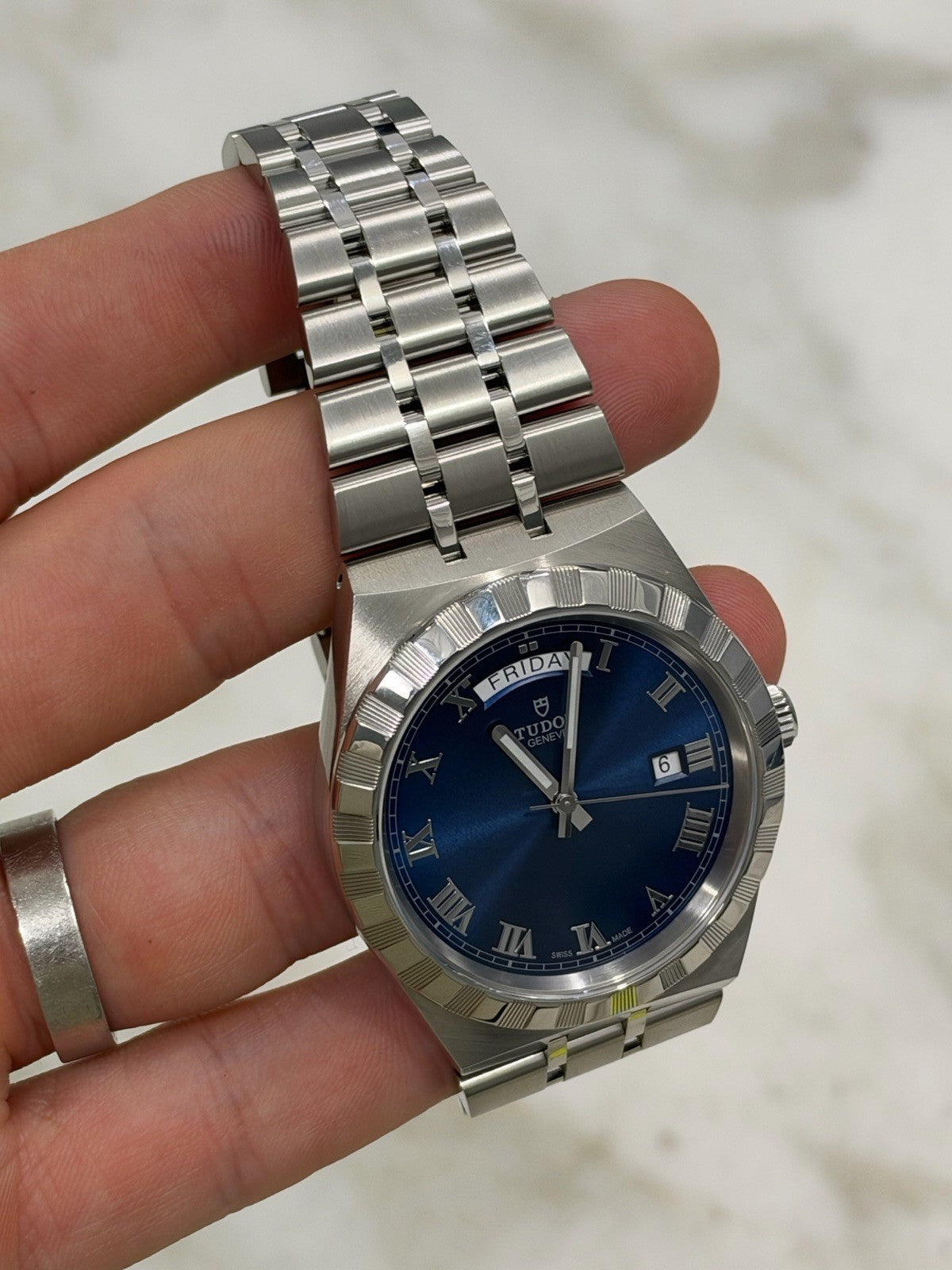 2024 Tudor Royal Blue Dial Stainless Steel 41mm Automatic Mens Watch 28600
